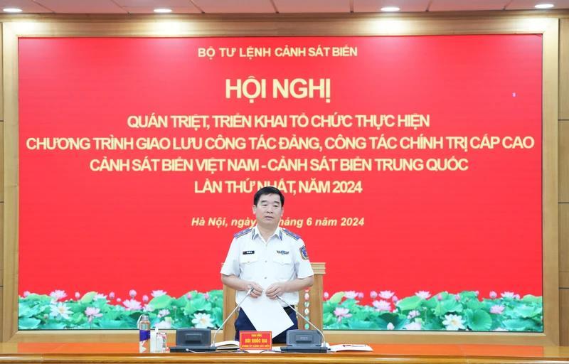 Triển khai kế hoạch giao lưu giữa Cảnh sát biển Việt Nam và Cảnh sát biển Trung Quốc