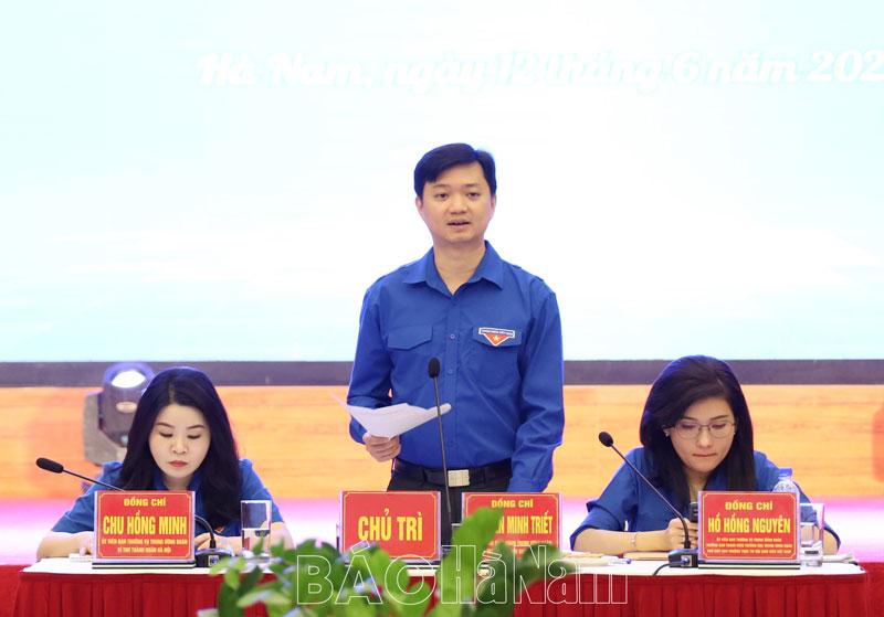 Giao ban công tác đoàn và phong trào thanh, thiếu nhi cụm Đồng bằng sông Hồng