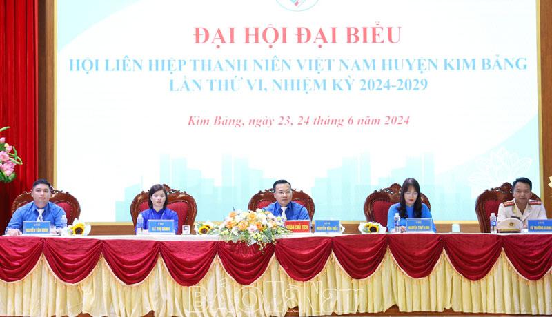 Đại hội Hội LHTN huyện Kim Bảng lần thứ VI, nhiệm kỳ 2024 – 2029