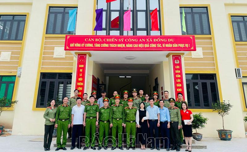 Hà Nam phấn đấu hoàn thành và đưa vào sử dụng 34 trụ sở Công an xã trong năm 2024