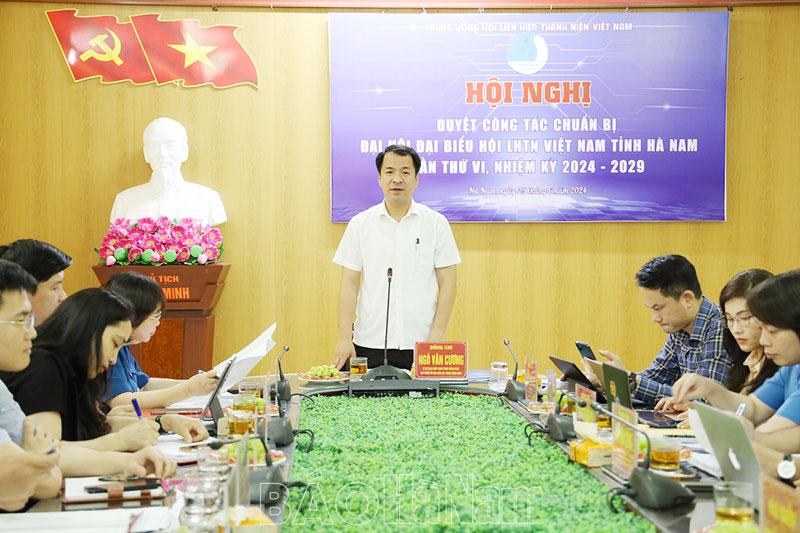 Ngày 2 – 3/7 sẽ diễn ra Đại hội đại biểu Hội LHTN Việt Nam tỉnh Hà Nam lần thứ VI