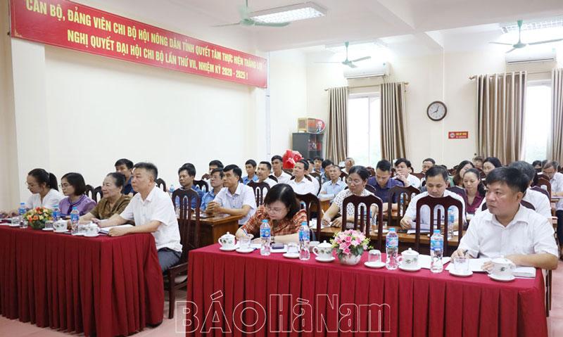 Hội Nông dân tỉnh triển khai nhiệm vụ 6 tháng cuối năm