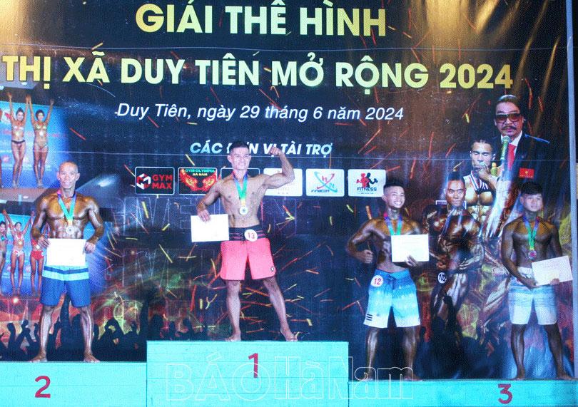 Duy Tiên tổ chức Giải Thể hình - Fitness mở rộng năm 2024
