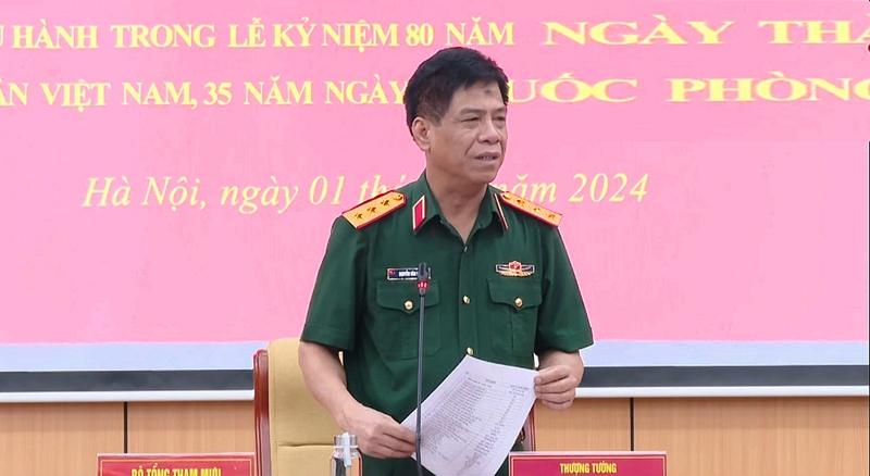 Sẽ tổ chức diễu binh, diễu hành kỷ niệm 80 năm ngày thành lập Quân đội nhân dân Việt Nam