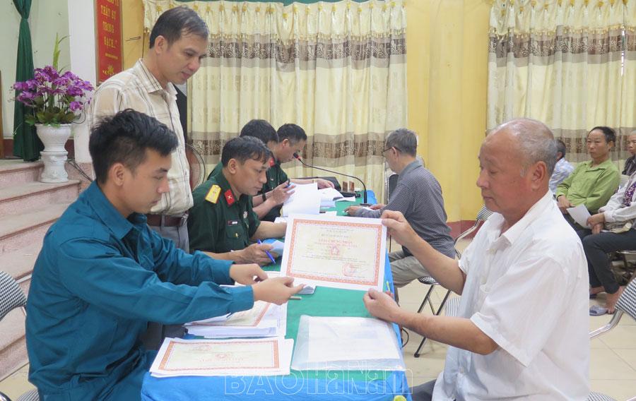 Ban CHQS thị xã Duy Tiên thực hiện hiệu quả chính sách hậu phương quân đội