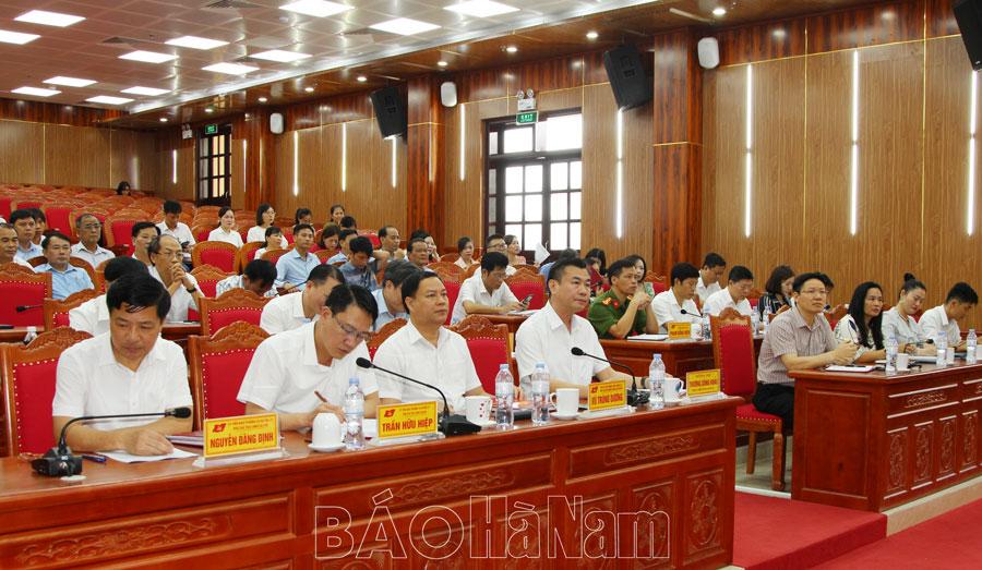 Huyện ủy Bình Lục triển khai nhiệm vụ công tác xây dựng Đảng 6 tháng cuối năm