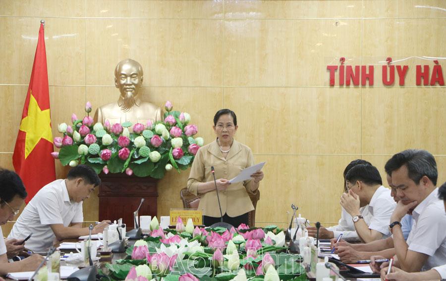 Họp Ban Chỉ đạo thực hiện Nghị quyết 30-NQ/TW của Bộ Chính trị về phát triển Vùng đồng bằng sông Hồng