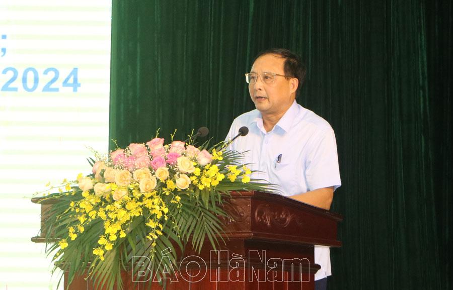 UBND huyện Thanh Liêm triển khai nhiệm vụ phát triển KT-XH 6 tháng cuối năm