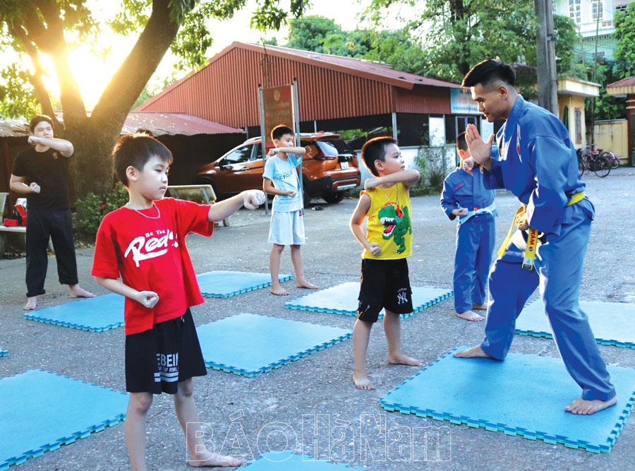 Sôi nổi hoạt động hè cho thiếu nhi tại Duy Tiên