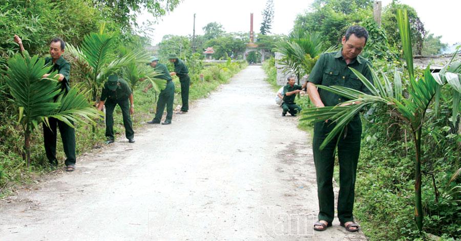 Hội CCB Bình Lục tích cực tham gia phong trào xây dựng đời sống văn hóa