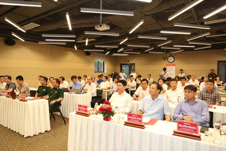 Khai mạc Hội nghị tập huấn về chuyển đổi số cho cán bộ chủ chốt tỉnh Hà Nam