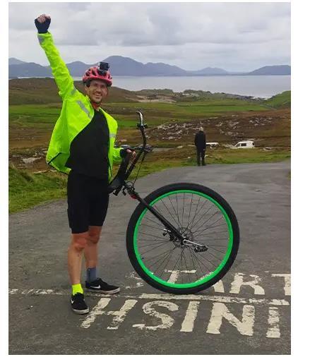 Kỷ lục Guinness về đi xe đạp một bánh