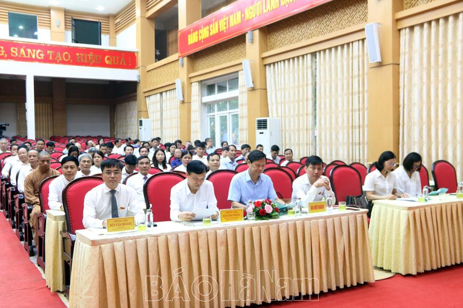 HĐND thị xã Duy Tiên khai mạc kỳ họp thường lệ giữa năm 2024