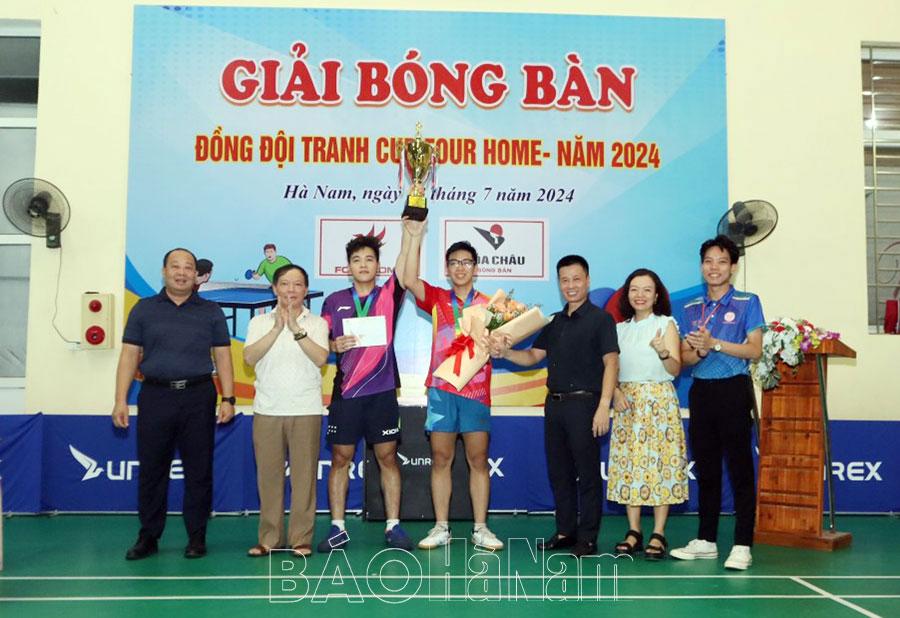 Giải Bóng bàn đồng đội tranh Cúp Four Home năm 2024