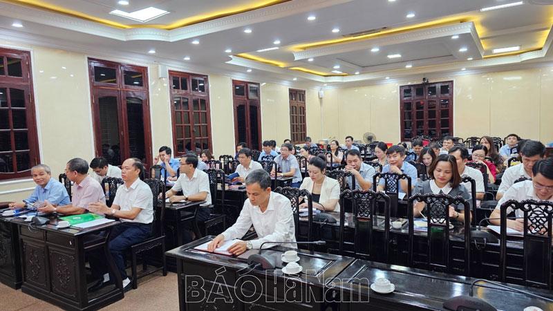 Hội nghị báo cáo viên thường kỳ tháng 7/2024 Đảng bộ Khối các cơ quan tỉnh