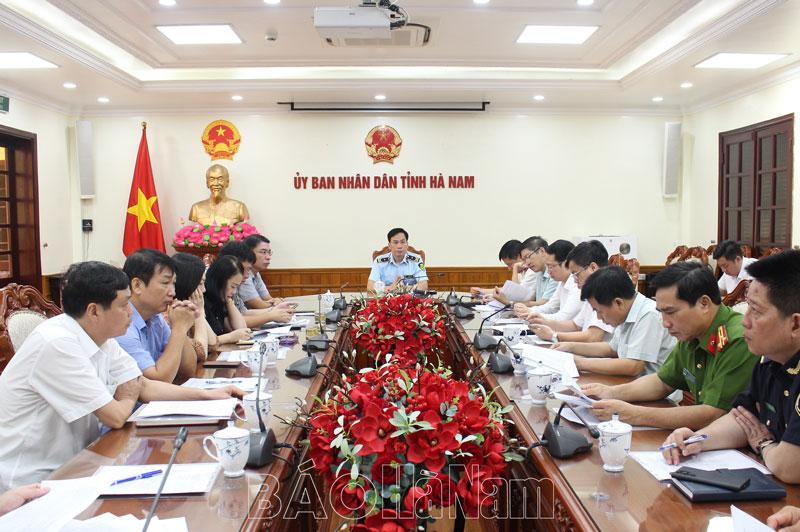 Ban Chỉ đạo 389 Quốc gia triển khai nhiệm vụ 6 tháng cuối năm