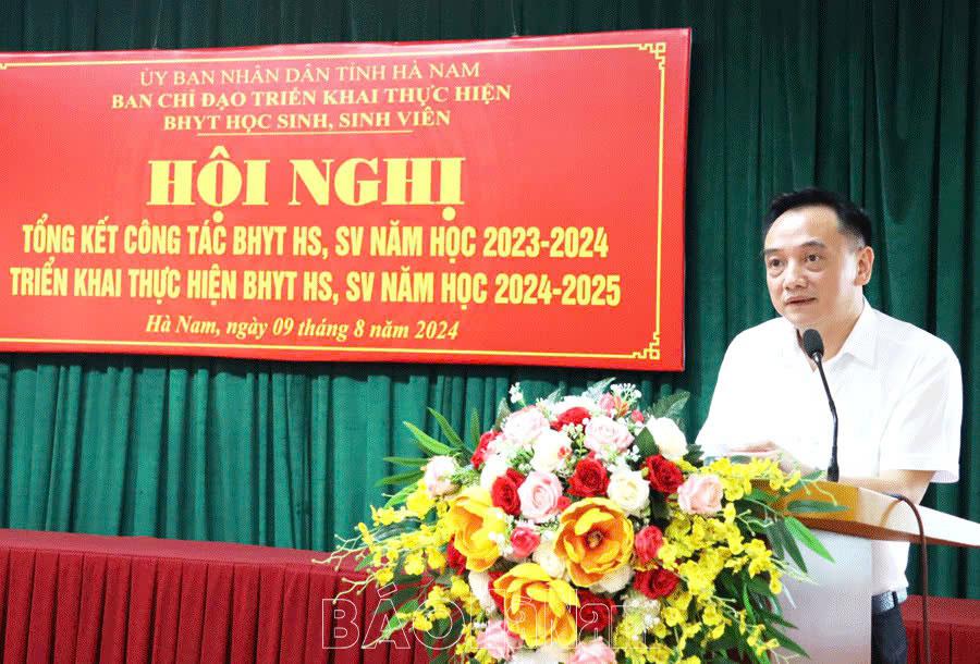 Hà Nam quyết tâm duy trì 100% HSSV trên địa bàn có thẻ BHYT