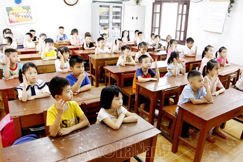 Hà Nam, học sinh các cấp tựu trường sớm nhất vào ngày 22/8/2024