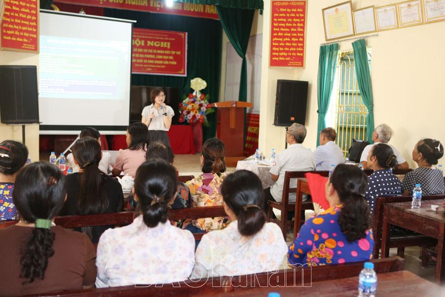 Tập huấn về sở hữu trí tuệ và nhãn hiệu tập thể