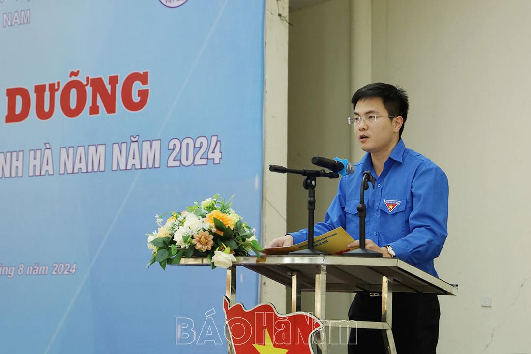 Bồi dưỡng cán bộ đoàn, hội, đội tỉnh Hà Nam năm 2024