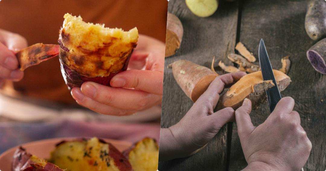 Vỏ khoai lang - nơi chứa nhiều dưỡng chất tốt cho sức khỏe