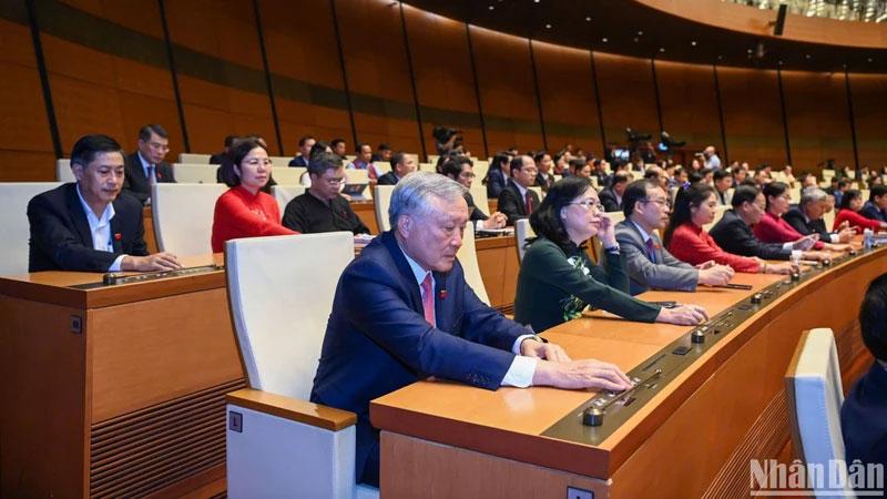 Thông cáo báo chí về kết quả Kỳ họp bất thường lần thứ 8, Quốc hội khóa XV