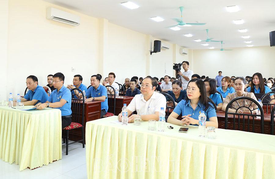 Tập huấn công tác bảo đảm trật tự ATGT trong công nhân, viên chức, lao động