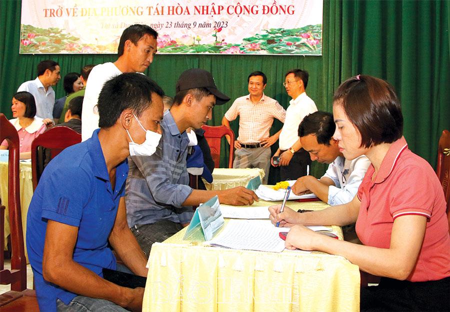 Nhìn lại một năm thực hiện chính sách tín dụng cho người mãn hạn tù