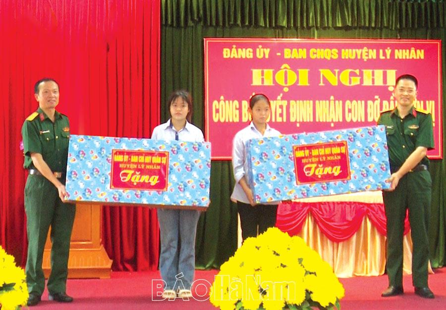 Lực lượng vũ trang huyện Lý Nhân đẩy mạnh phong trào thi đua “Dân vận khéo”