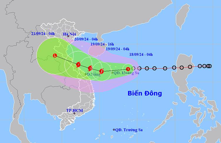 Áp thấp nhiệt đới di chuyển nhanh, sắp mạnh lên thành bão
