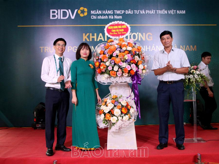 Khai trương Phòng Giao dịch Kim Bảng - Chi nhánh BIDV Hà Nam