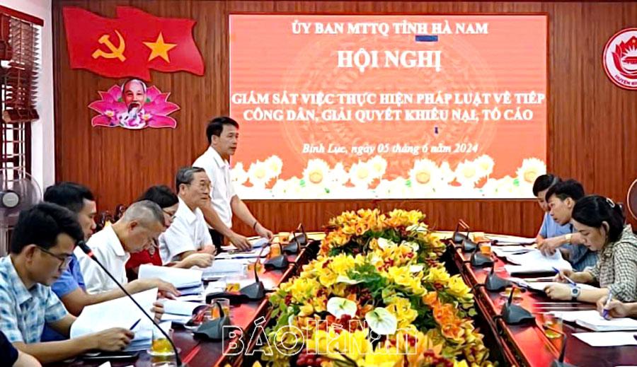 Phát huy vai trò của MTTQ các cấp trong thực hiện dân chủ ở cơ sở