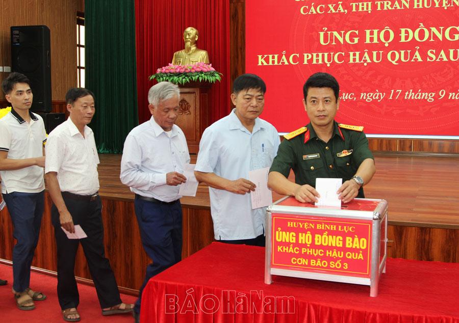 Công tác dân vận trong ứng phó, khắc phục hậu quả bão lụt