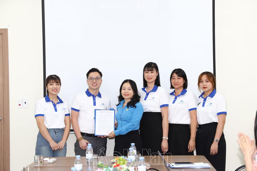 Thành lập Công đoàn cơ sở Bệnh viện Mắt Hà Nội-Hà Nam