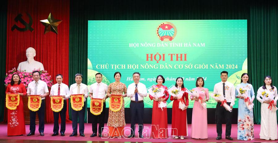 Hội thi chủ tịch hội nông dân cơ sở giỏi năm 2024