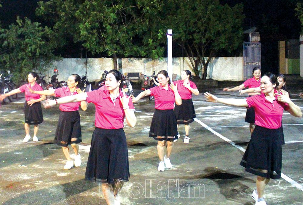 Thanh Hương phát triển phong trào thể dục thể thao