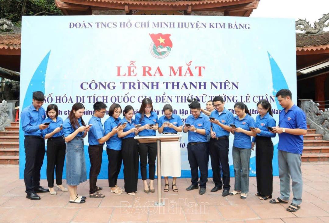 Tuổi trẻ Kim Bảng xung kích, tiên phong chuyển đổi số