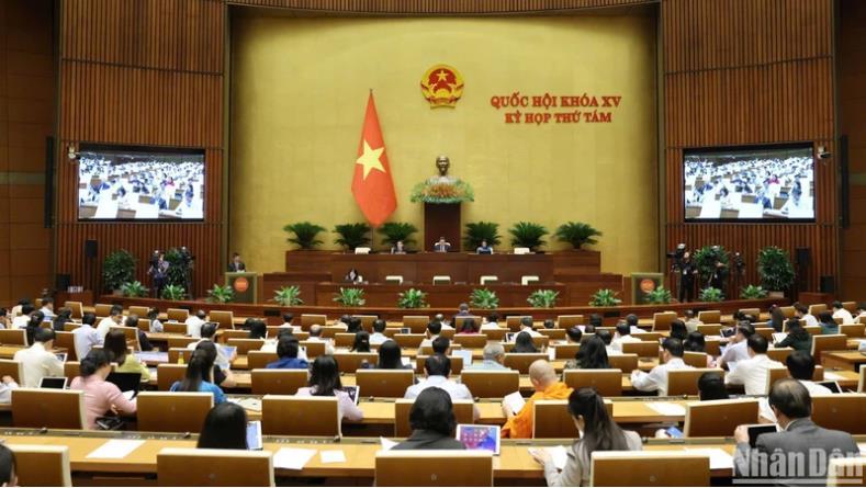 Thông cáo báo chí số 2, Kỳ họp thứ 8, Quốc hội khóa XV