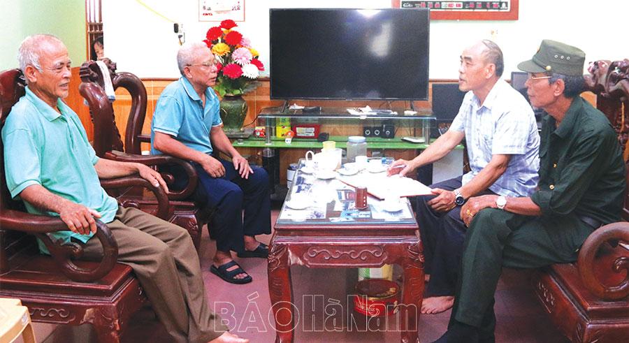 Phát huy vai trò của cựu chiến binh trong tham gia bảo vệ ANTT cơ sở