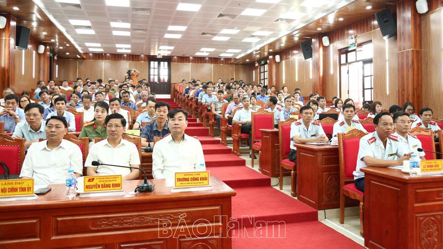 Tập huấn nghiệp vụ công tác tiếp công dân, giải quyết khiếu nại, tố cáo