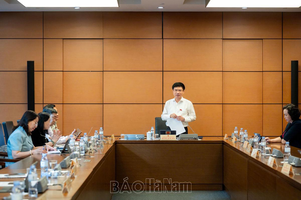 Đoàn ĐBQH tỉnh Hà Nam đề xuất nhiều giải pháp thúc đẩy phát triển kinh tế - xã hội