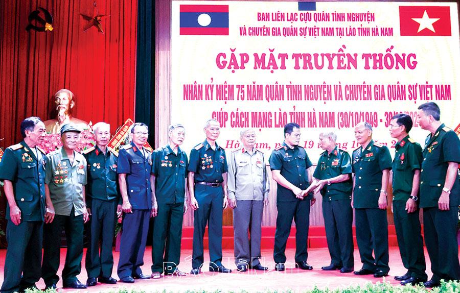 Những năm tháng không quên của các cựu quân tình nguyện Việt Nam tại Lào