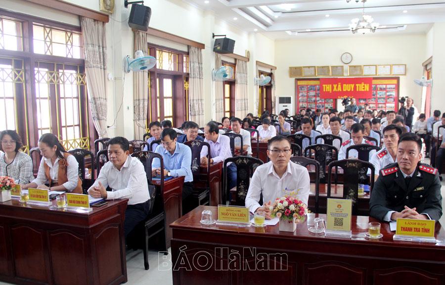 Thị xã Duy Tiên tập huấn nghiệp vụ công tác tiếp công dân, giải quyết KNTC