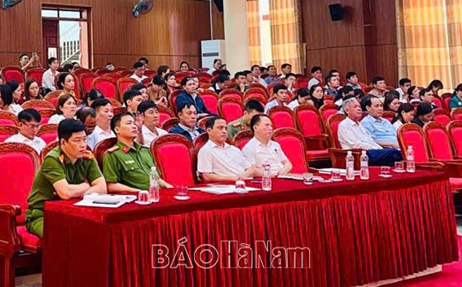 Bình Lục triển khai đợt cao điểm tổng rà soát, phát hiện, quản lý người nghiện ma túy