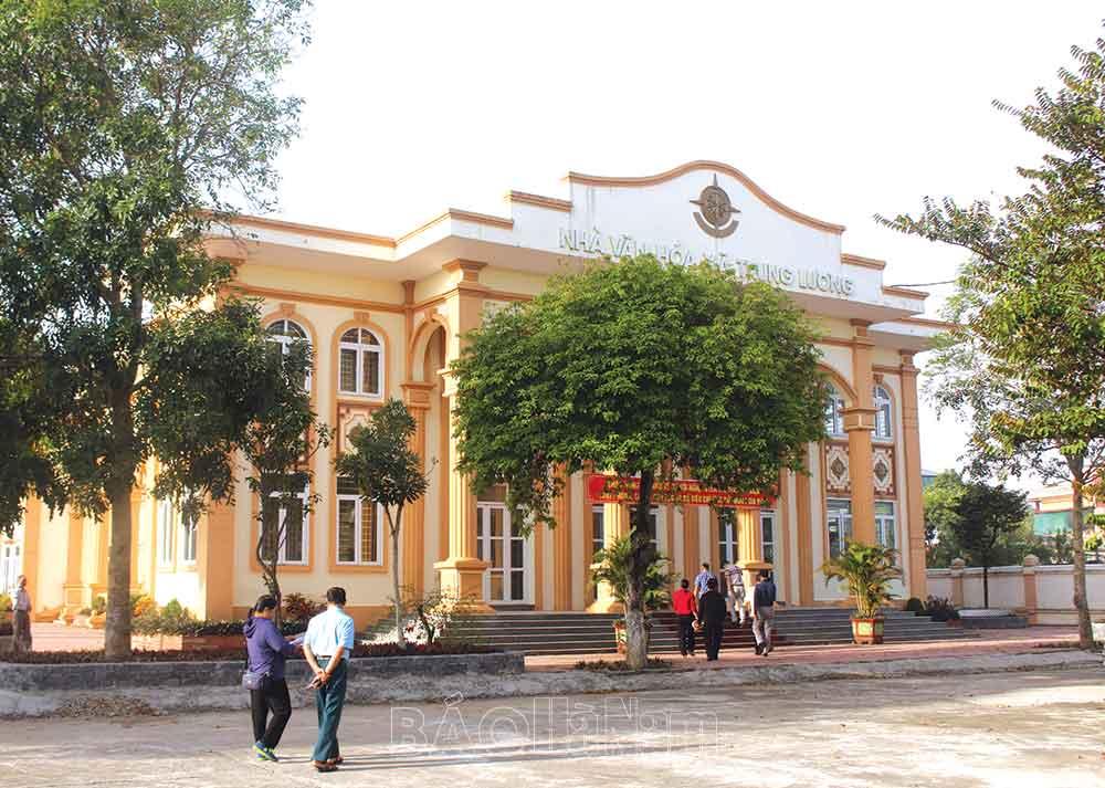 Phấn đấu hoàn thiện các tiêu chí văn hóa xây dựng nông thôn mới nâng cao