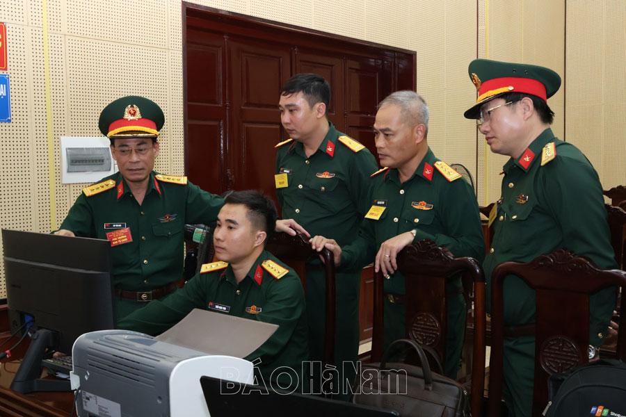 Bộ CHQS tỉnh tham gia hội thi “Kho xăng dầu chiến thuật chính quy, an toàn, tiết kiệm”