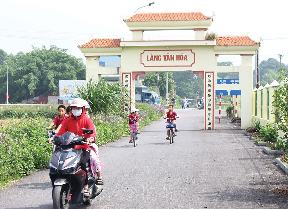 Nhật Tựu quan tâm nâng cao đời sống nhân dân