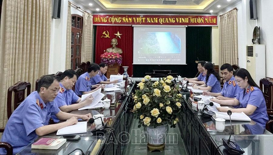 Nâng cao chất lượng thực hành quyền công tố, kiểm sát xét xử phúc thẩm án hình sự