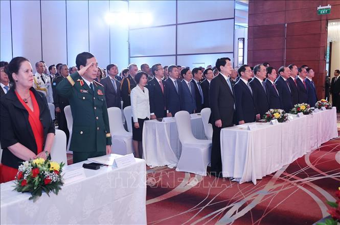 Chủ tịch nước dự lễ kỷ niệm ngày thành lập Quân đội nhân dân Việt Nam tại Chile