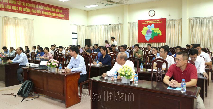 Tập huấn kiểm kê khí nhà kính và giảm nhẹ phát thải khí nhà kính